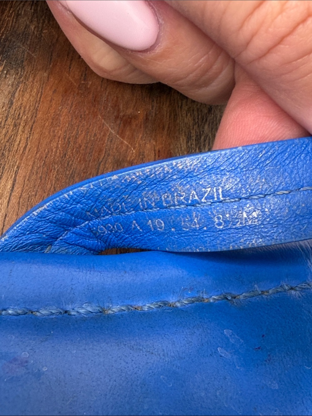Tory Burch Blue Sandals - Size: 8.5 - Picture 6 of 7